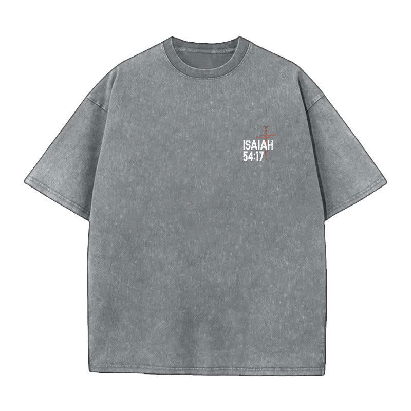 Christianartworkshop No Weapon Formed Against Me T-Shirt - image 7