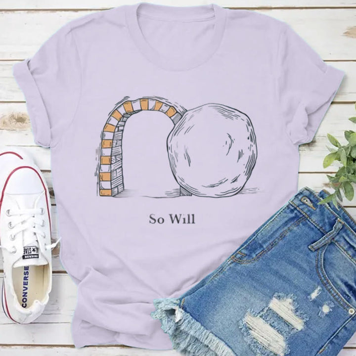 Christianartworkshop So Will I Christian T-Shirt