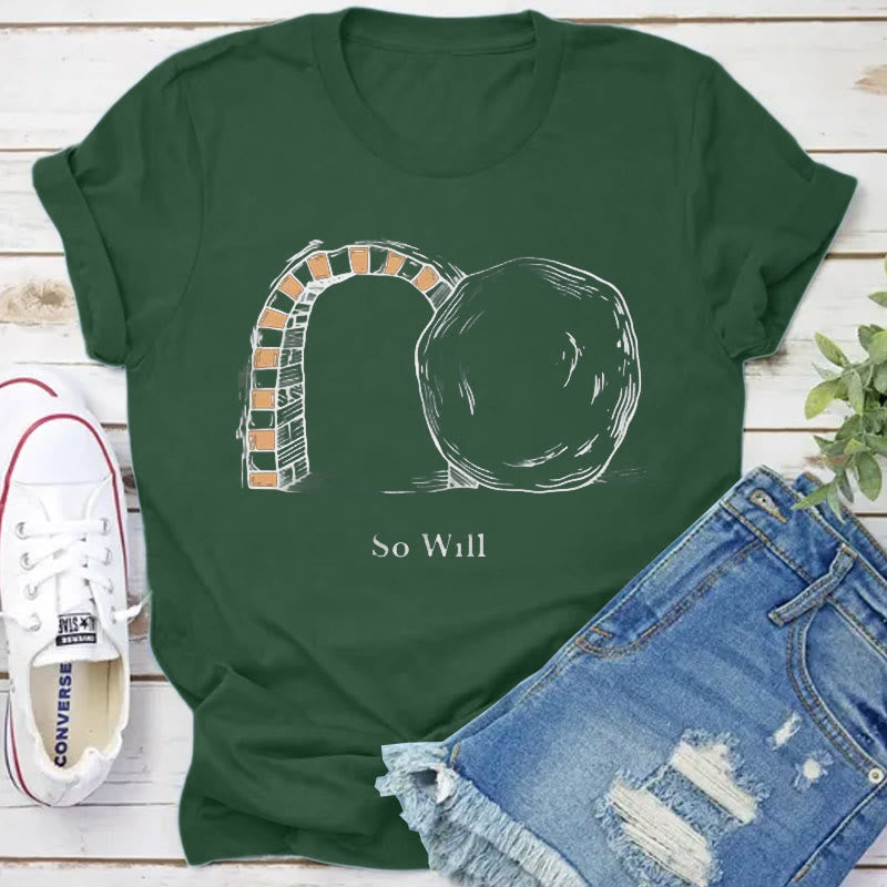 Christianartworkshop So Will I Christian T-Shirt