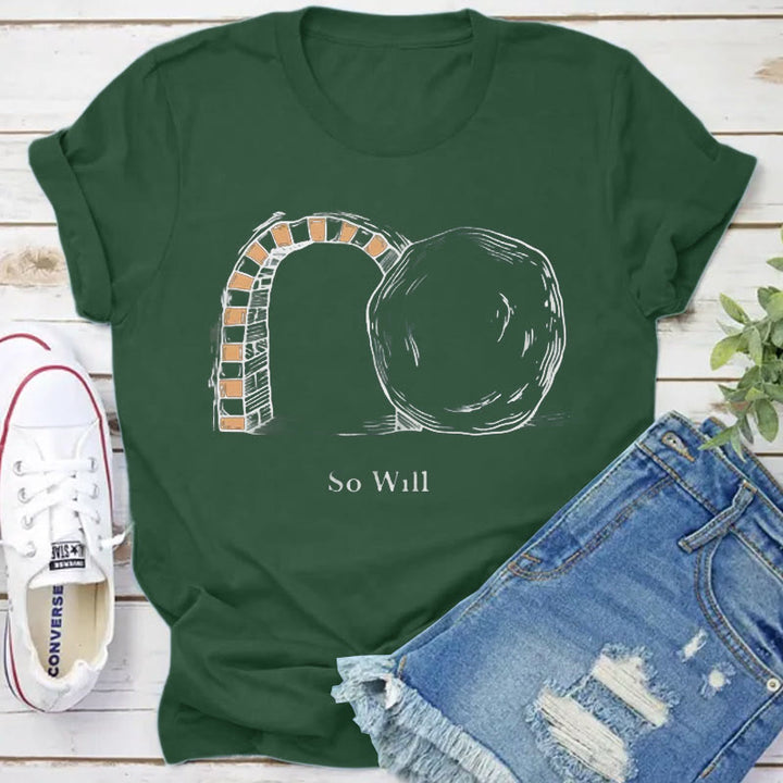 Christianartworkshop So Will I Christian T-Shirt