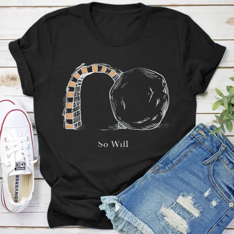 Christianartworkshop So Will I Christian T-Shirt