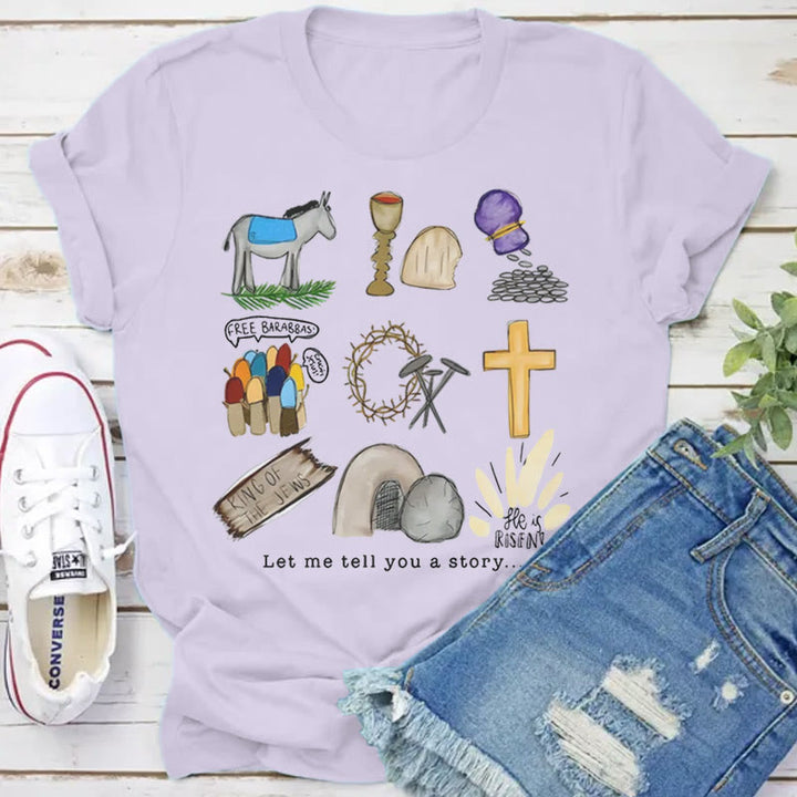 Christianartworkshop Let Me Tell You a Story T-Shirt