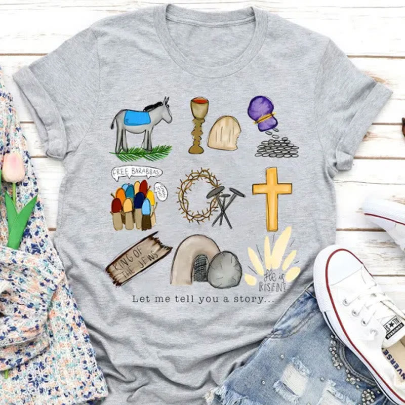 Christianartworkshop Let Me Tell You a Story T-Shirt