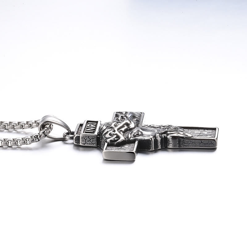 Christianartworkshop Jesus Crown of Thorns Icon Protection Necklace - Embodying the Sacrifice of Christ - image 4