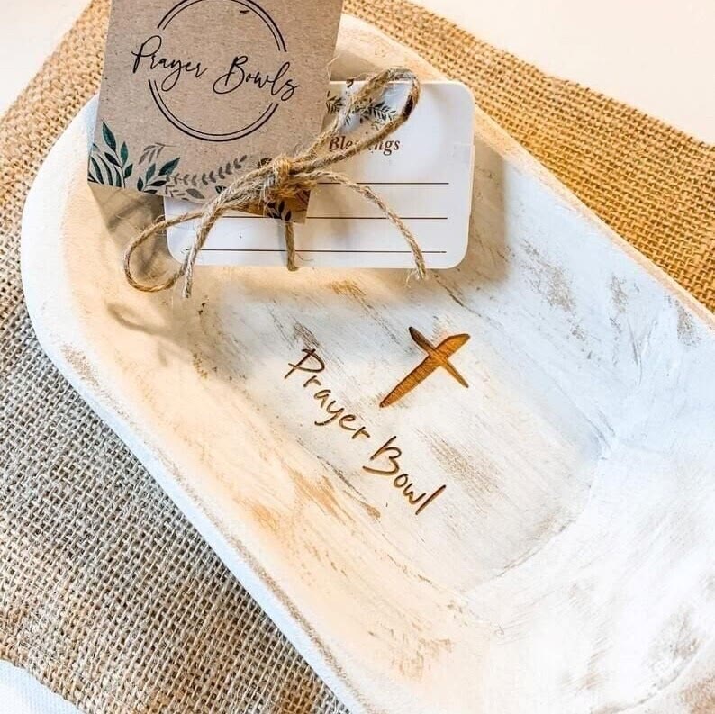 Christianartworkshop Faithful Reflections Prayer Bowl: Hold Your Prayers Close to Heart - image 3