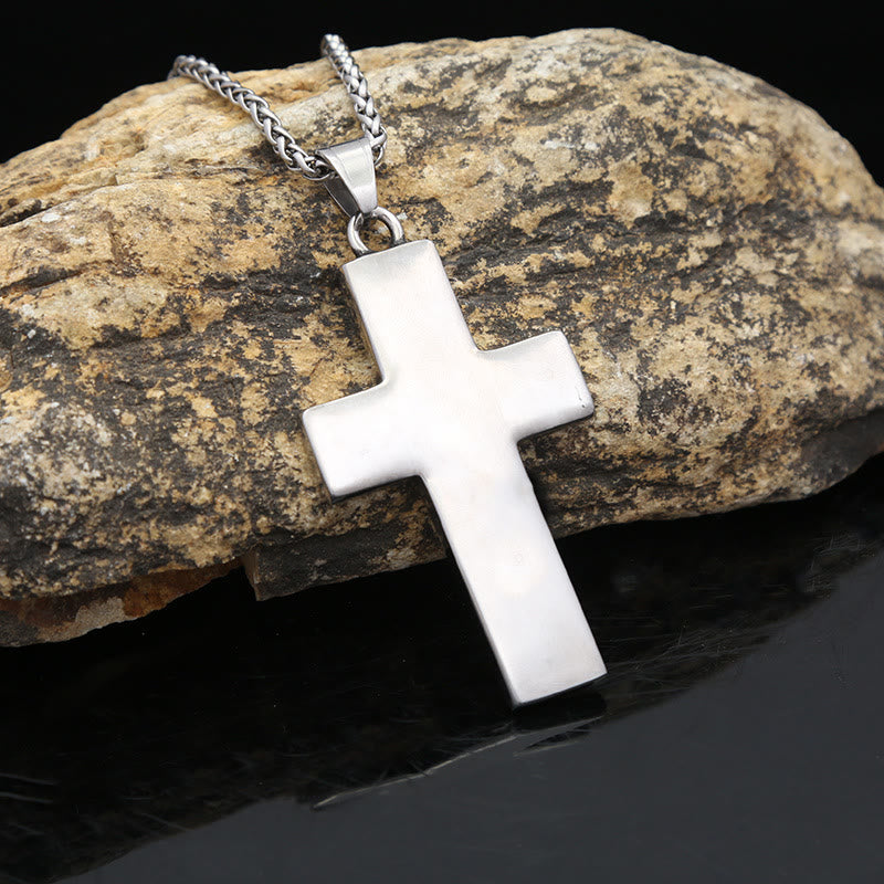 Christianartworkshop Hands of Redemption Cross Necklace: A Testament of Divine Rescue - image 4