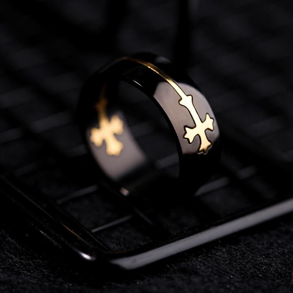 Christianartworkshop JESUS & Cross Ring - A Fusion of Fashion and Faith - image 4