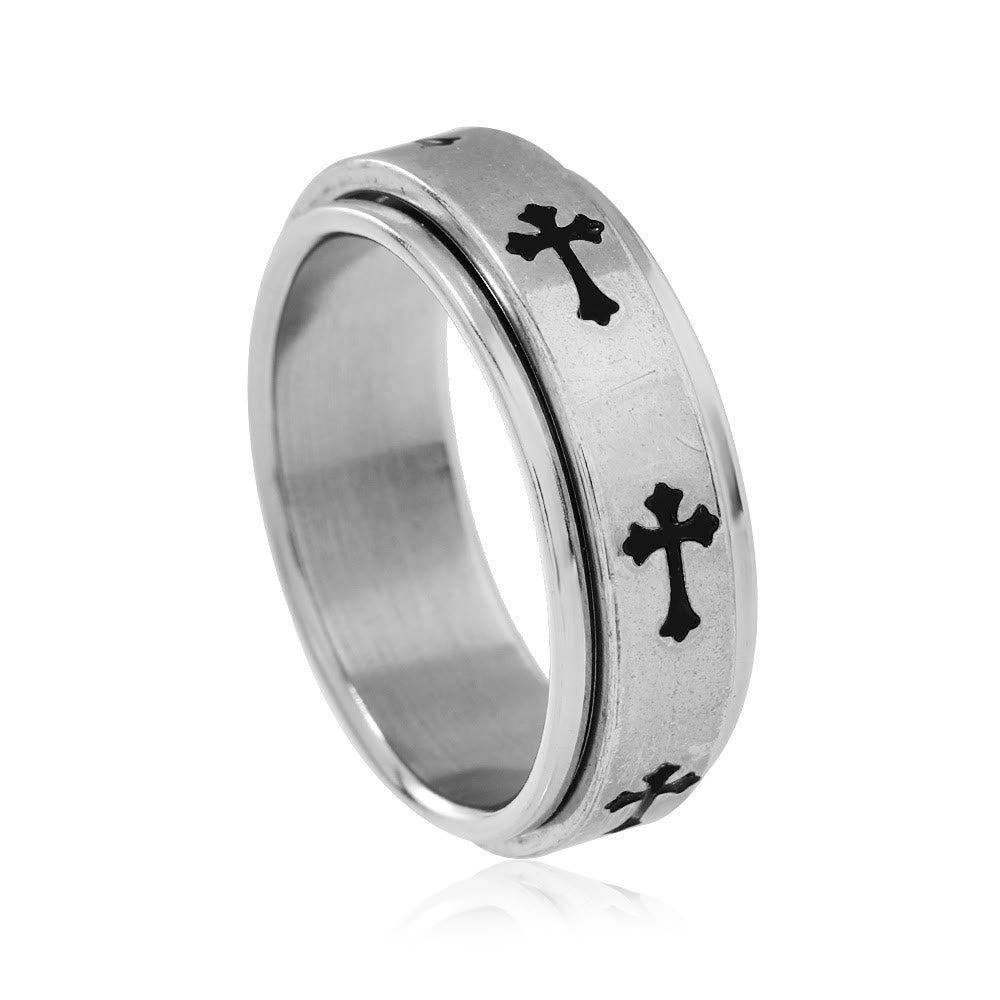 Christianartworkshopthe Minimalist Cross Ring: The Interweaving of Faith and Fashion - image 4