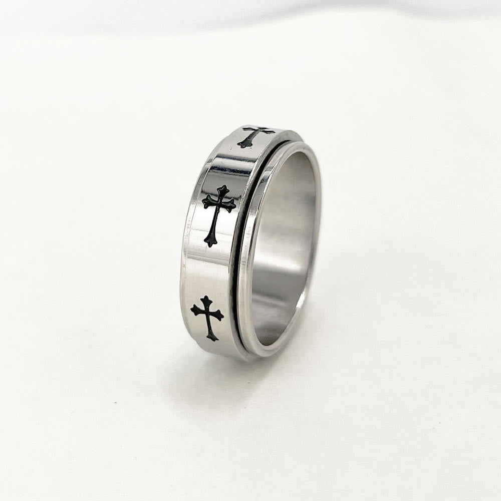 Christianartworkshopthe Minimalist Cross Ring: The Interweaving of Faith and Fashion - image 5