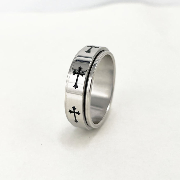 Christianartworkshopthe Minimalist Cross Ring: The Interweaving of Faith and Fashion - image 5