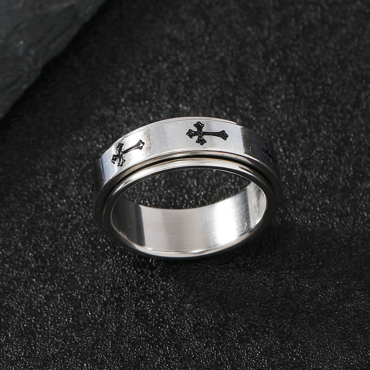 Christianartworkshopthe Minimalist Cross Ring: The Interweaving of Faith and Fashion - image 3