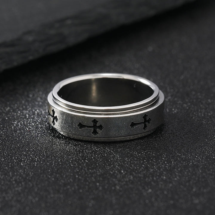 Christianartworkshopthe Minimalist Cross Ring: The Interweaving of Faith and Fashion - image 2