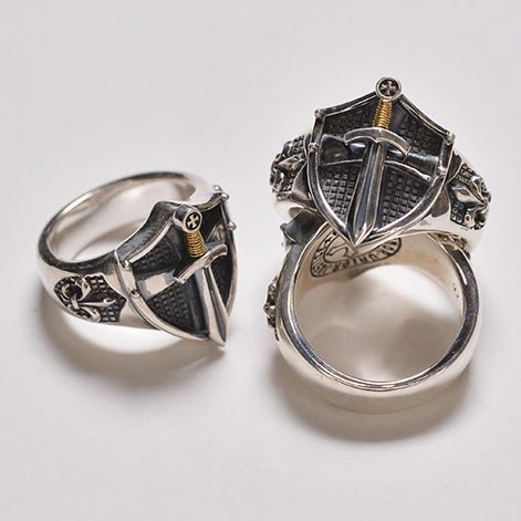 Christianartworkshop The Immortal Faith Shield&Sword&Iris Ring: A Symbol of Faith and Fortitude - image 6