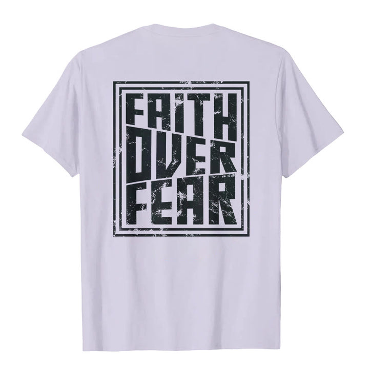 Christianartworkshop Faith Over Fear T-Shirt