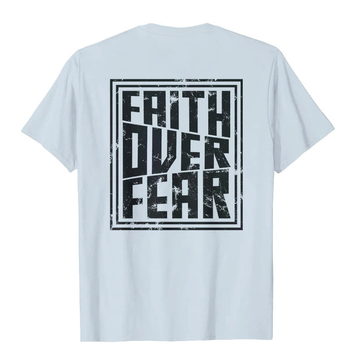 Christianartworkshop Faith Over Fear T-Shirt