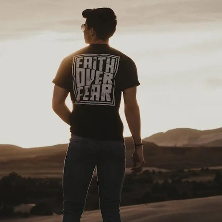 Christianartworkshop Faith Over Fear T-Shirt