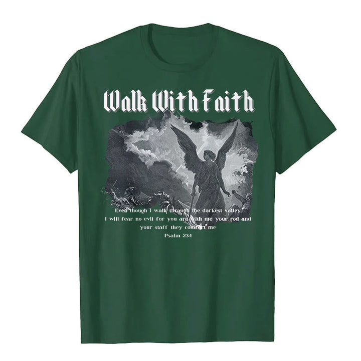 Christianartworkshop Walk With Faith T-Shirt