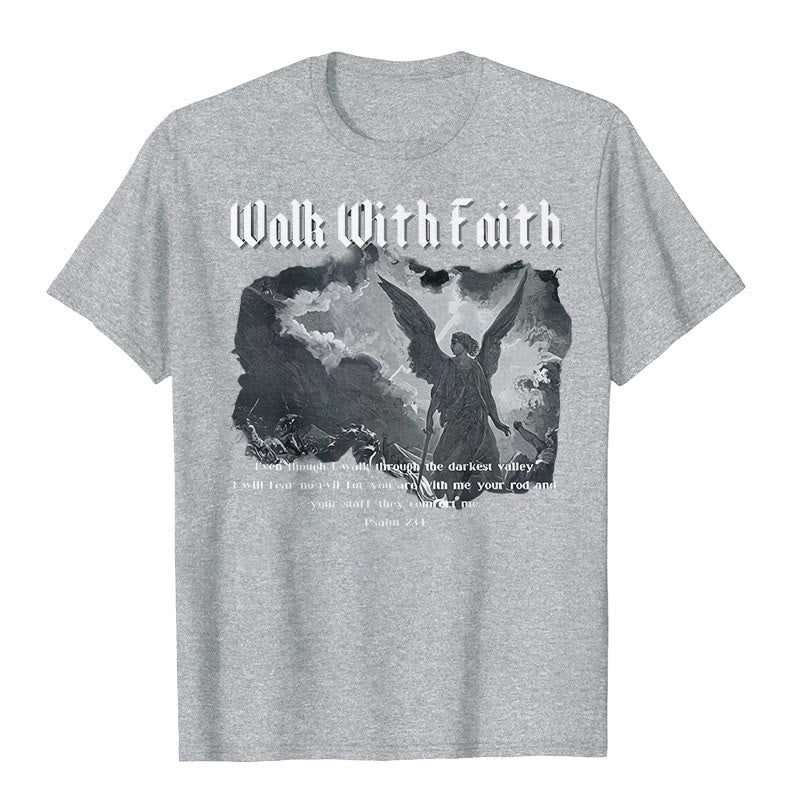 Christianartworkshop Walk With Faith T-Shirt