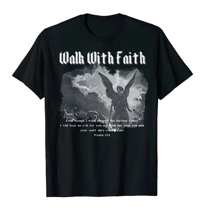 Christianartworkshop Walk With Faith T-Shirt