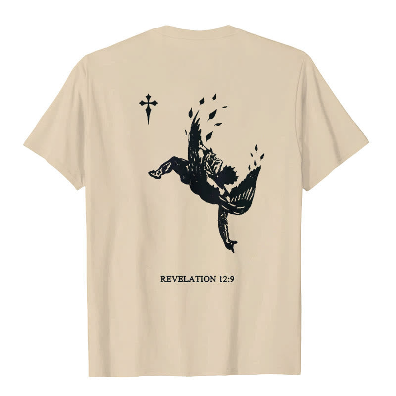 Christianartworkshop Only God's Judgment Matter Print Short Sleeve T-Shirt