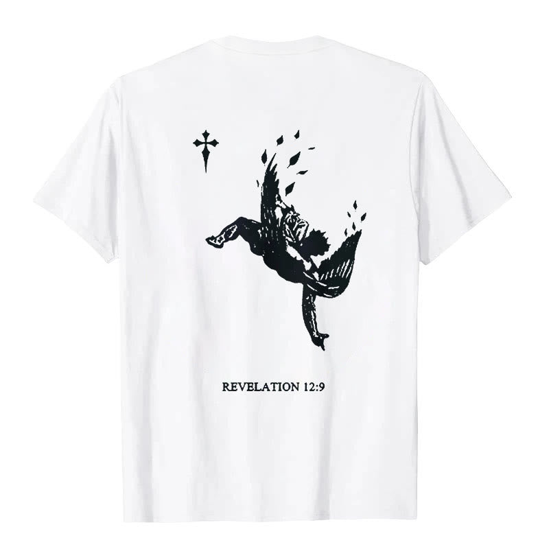 Christianartworkshop Only God's Judgment Matter Print Short Sleeve T-Shirt
