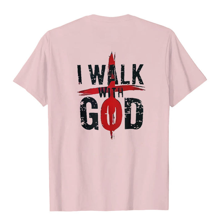 Christianartworkshop I'll Walk With God T-Shirt