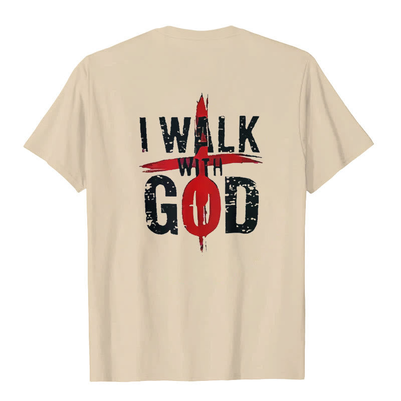 Christianartworkshop I'll Walk With God T-Shirt