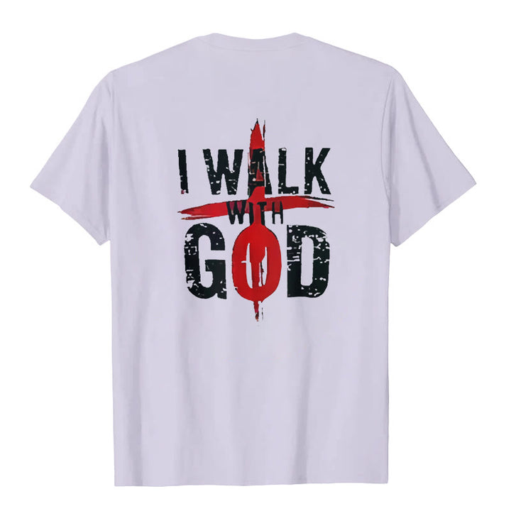 Christianartworkshop I'll Walk With God T-Shirt