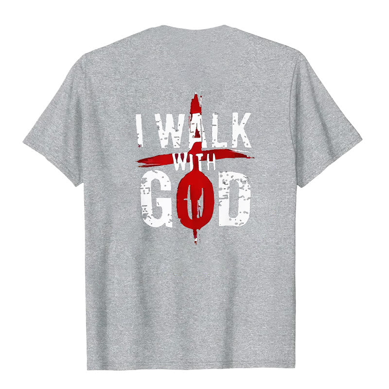 Christianartworkshop I'll Walk With God T-Shirt