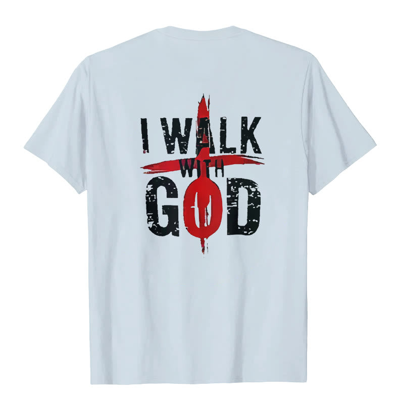 Christianartworkshop I'll Walk With God T-Shirt