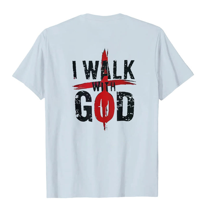 Christianartworkshop I'll Walk With God T-Shirt
