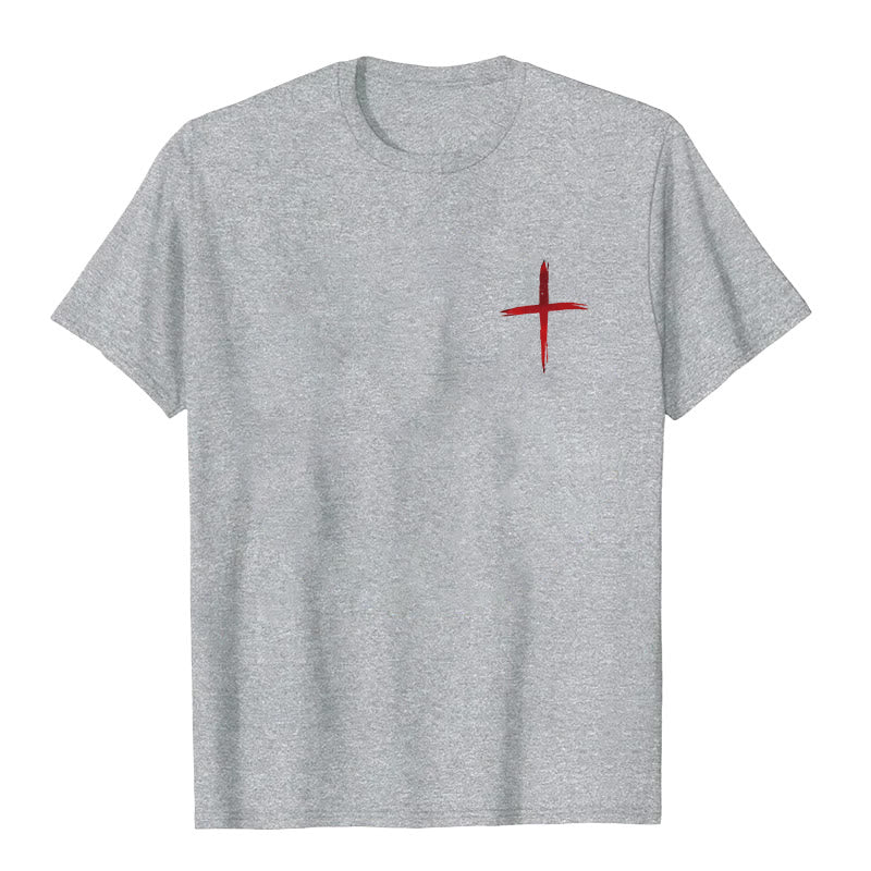 Christianartworkshop I'll Walk With God T-Shirt - image 26