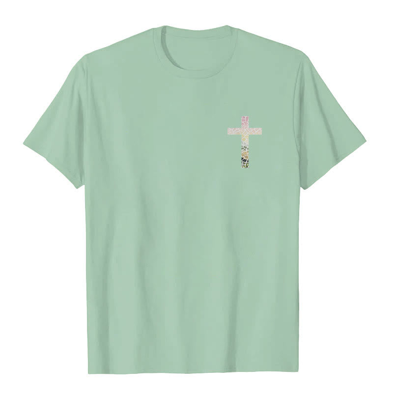 Christianartworkshop God Turns Broken Pieces into Masterpieces T-Shirt - image 17