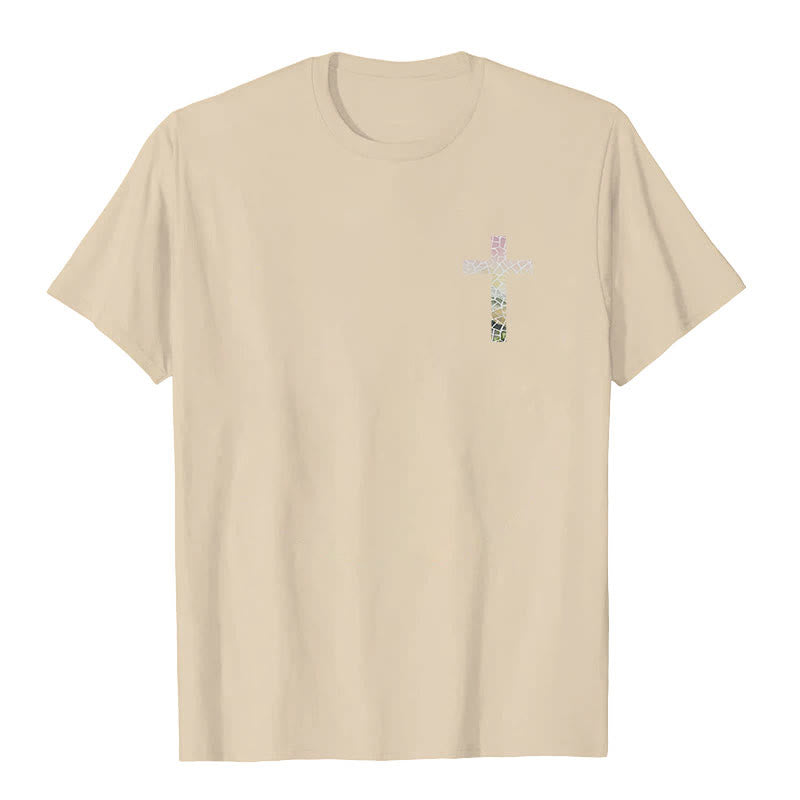Christianartworkshop God Turns Broken Pieces into Masterpieces T-Shirt