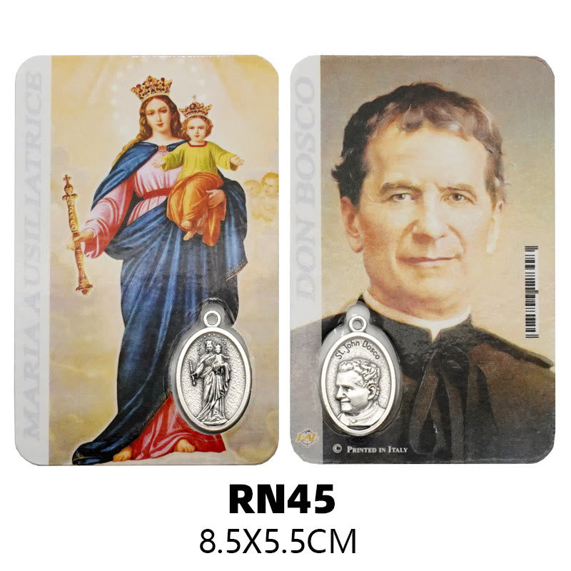 Christianartworkshop Our Lady & Jesus & Angels Paper Card: A Symbol of Holy Spirit and Power - Style4 - image 8