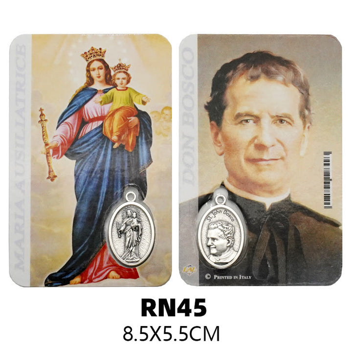Christianartworkshop Our Lady & Jesus & Angels Paper Card: A Symbol of Holy Spirit and Power - Style4 - image 8