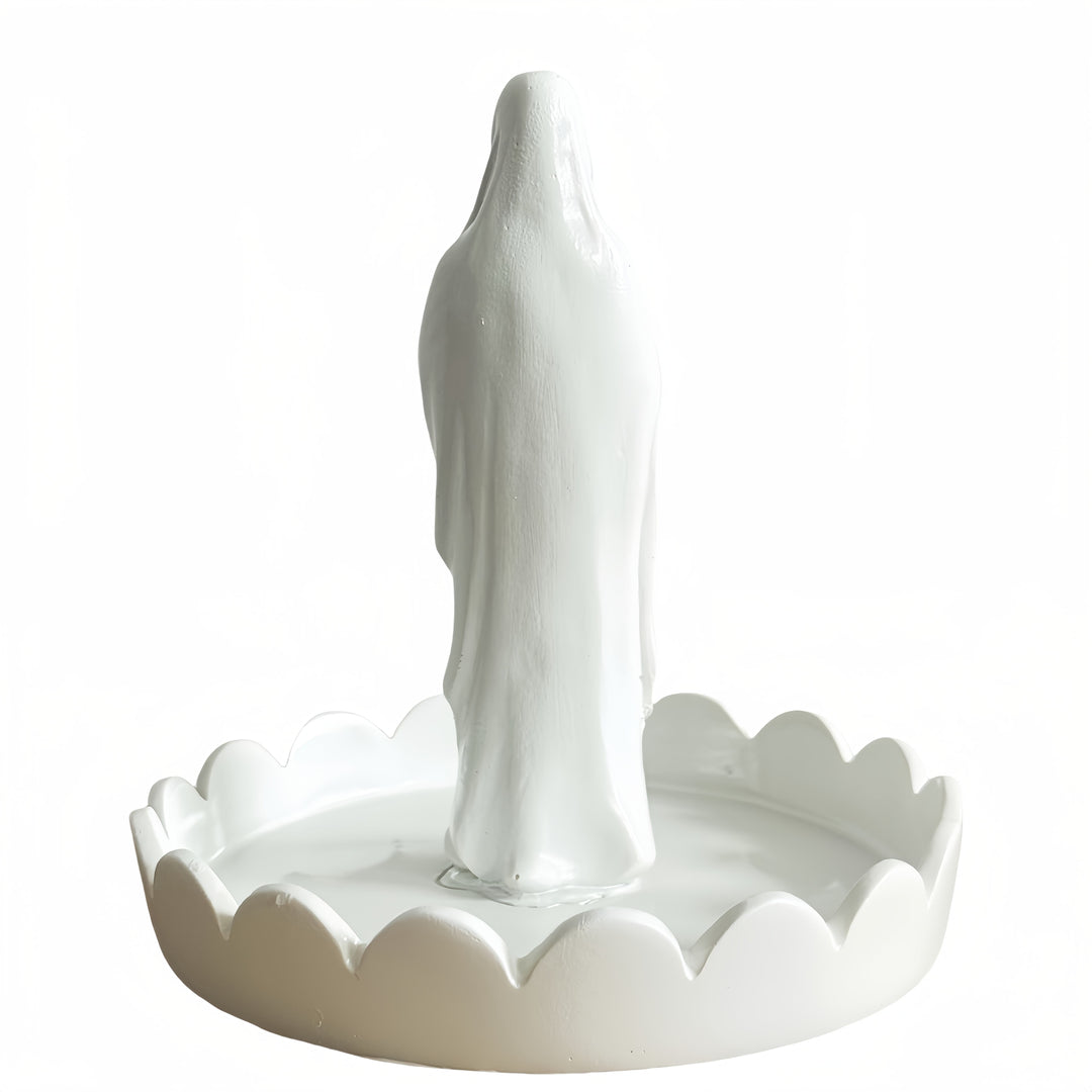 Christianartworkshop Our Lady Resin Rosary Holder Container: Supporting Holy Objects and Placing the Soul - image 7