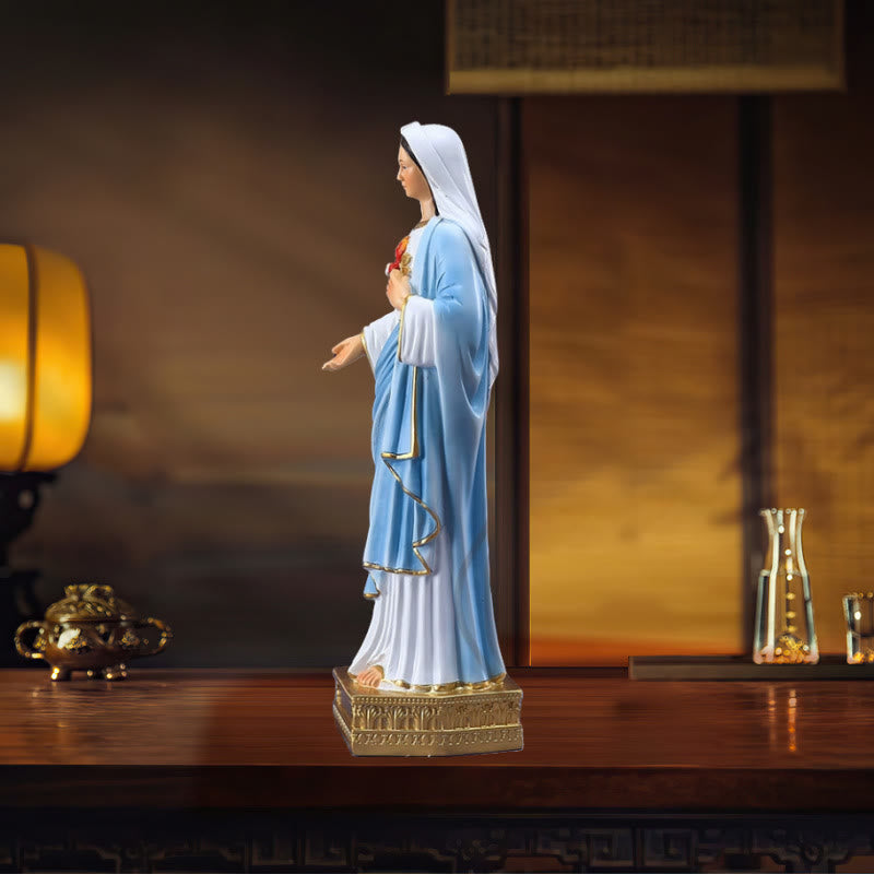 Christianartworkshop Immaculate Heart of Mary Desktop Ornament: Spreading the Power of Faith - image 2