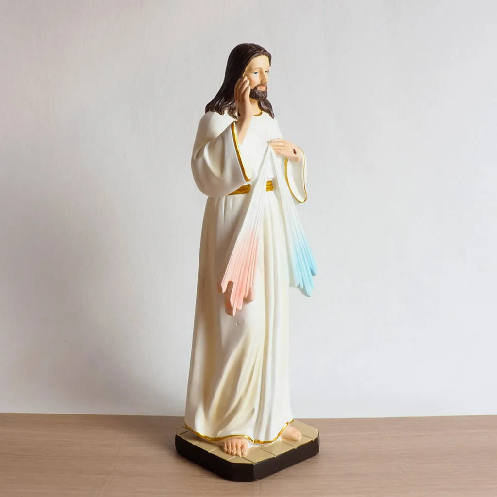 Christianartworkshop Jesus Divine Mercy Desktop Ornament: Spreading the Light of Salvation - image 3