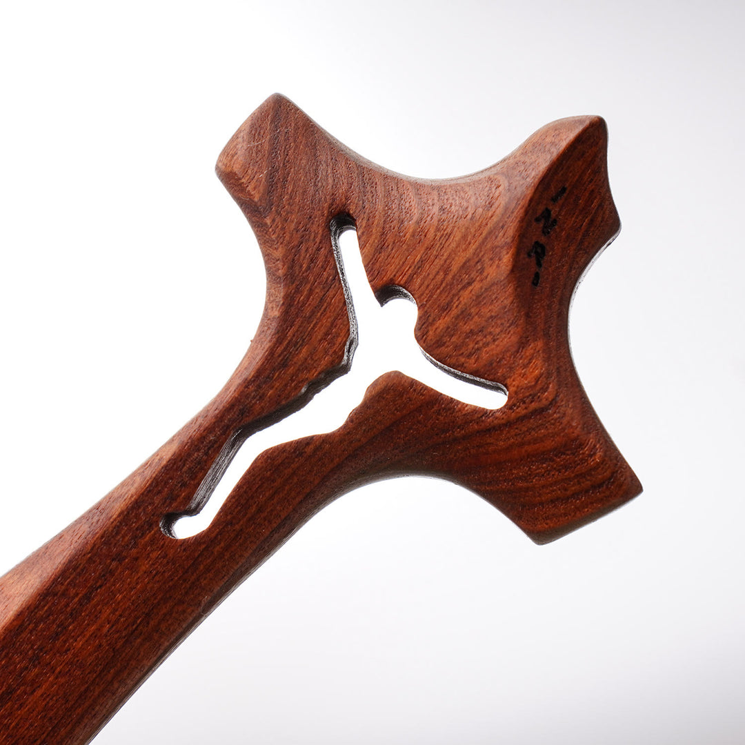 Christianartworkshop Wooden Sacred Cross Desktop Ornament: Casting a Totem of Faith - image 3