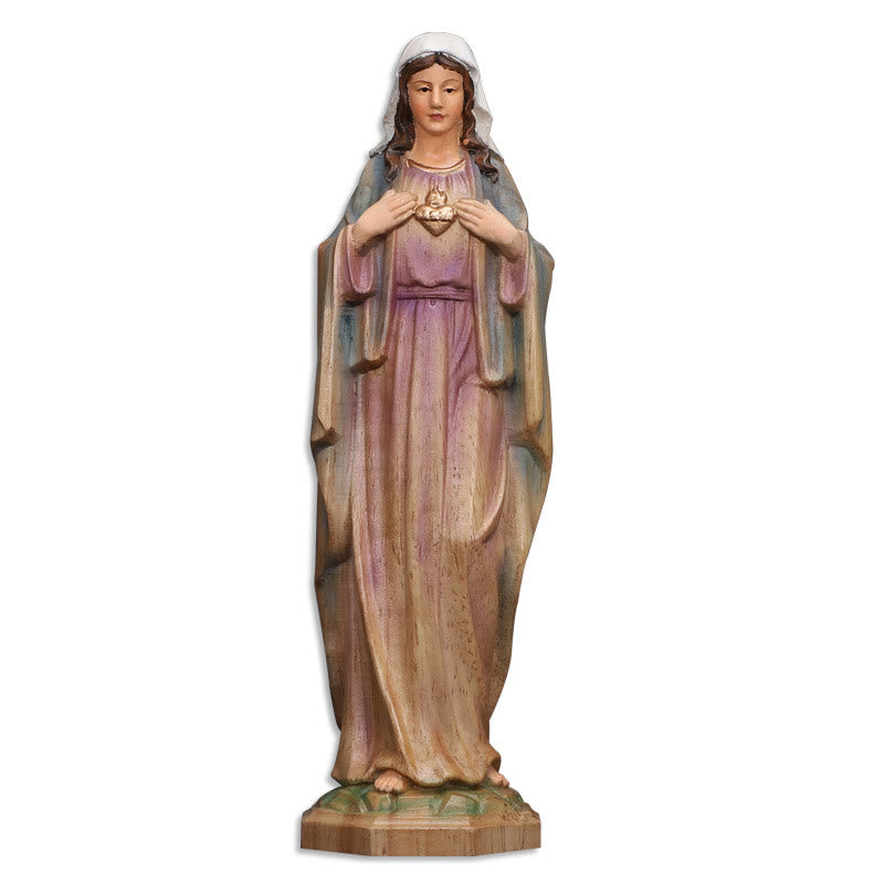 Christianartworkshop Our Lady Wooden Desktop Ornament: Spreading Love and Blessings - image 4