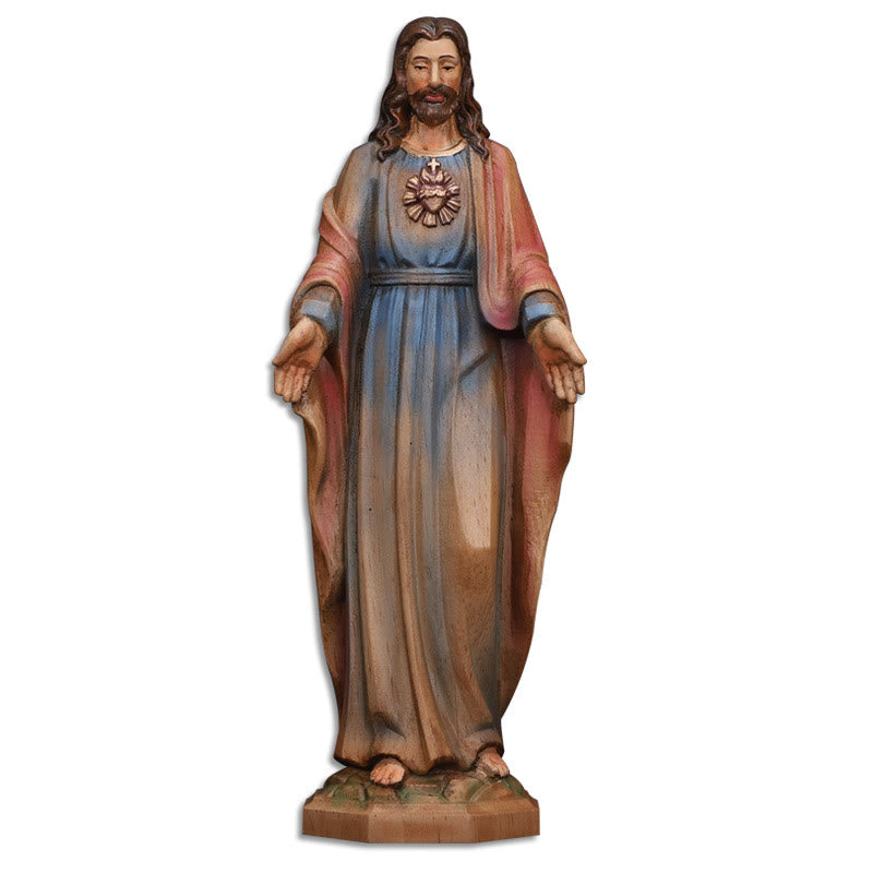 Christianartworkshop Jesus Wooden Desktop Ornament: Carrying Faith and Delivering Divine Salvation - image 4