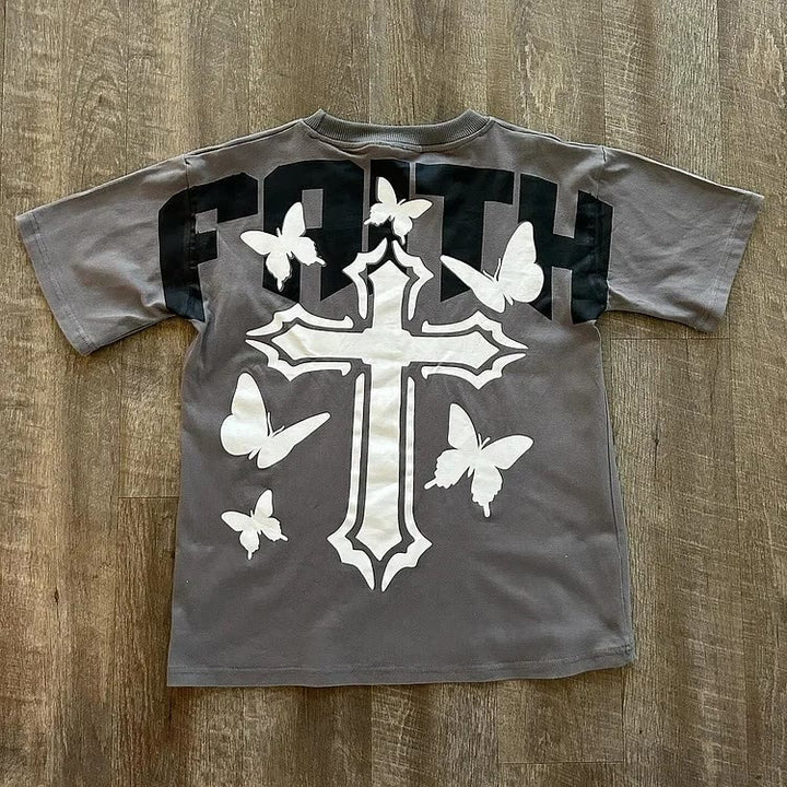 Christianartworkshop "FAITH" Short Sleeve T-shirt - image 13