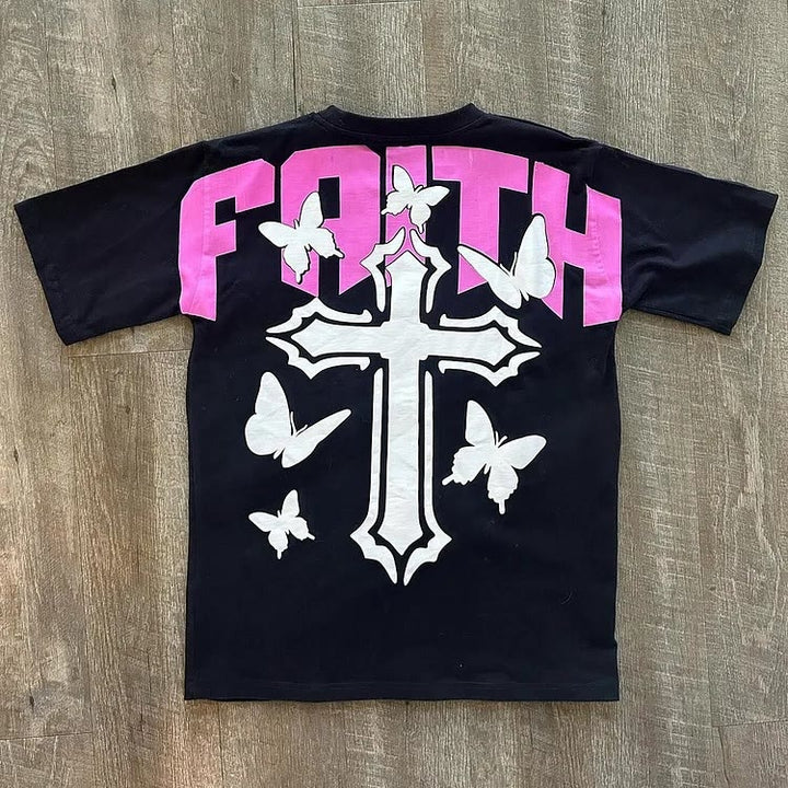 Christianartworkshop "FAITH" Short Sleeve T-shirt - image 3