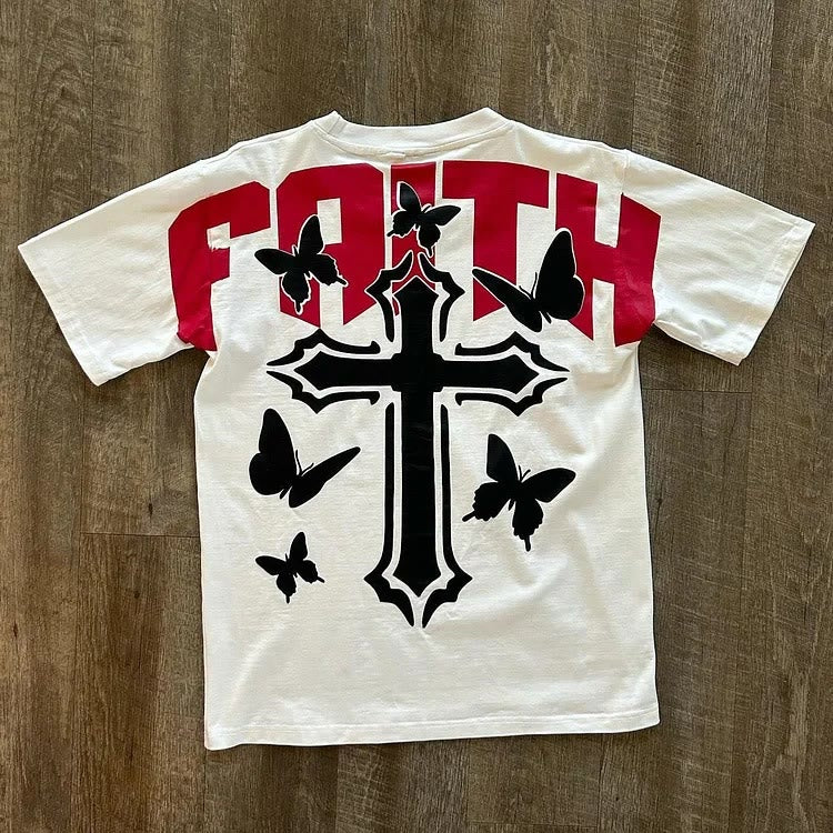 Christianartworkshop "FAITH" Short Sleeve T-shirt - image 8