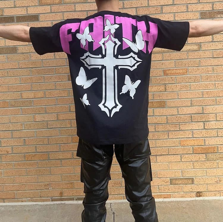Christianartworkshop "FAITH" Short Sleeve T-shirt - image 2
