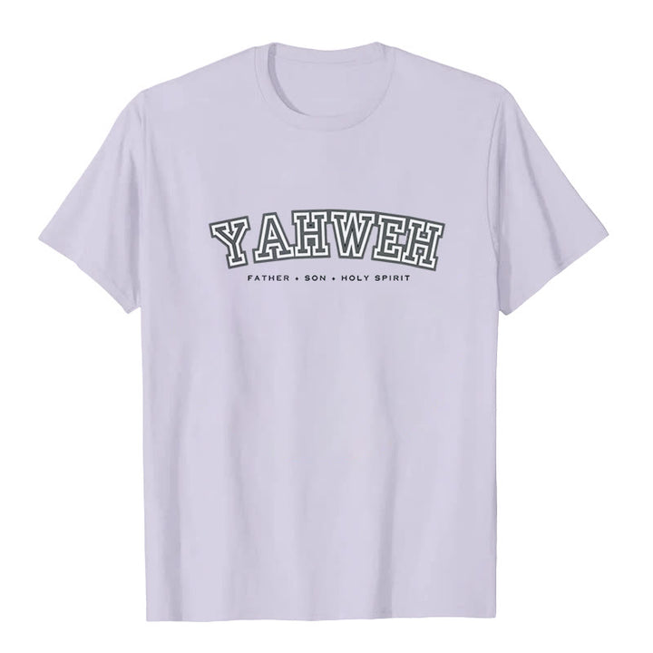 Christianartworkshop "YAHWEH" Short Sleeve T-shirt - Purple - 2XL - image 8
