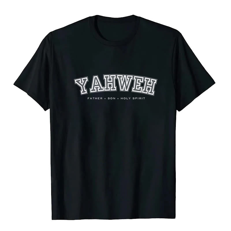 Christianartworkshop "YAHWEH" Short Sleeve T-shirt - Black - 2XL - image 2
