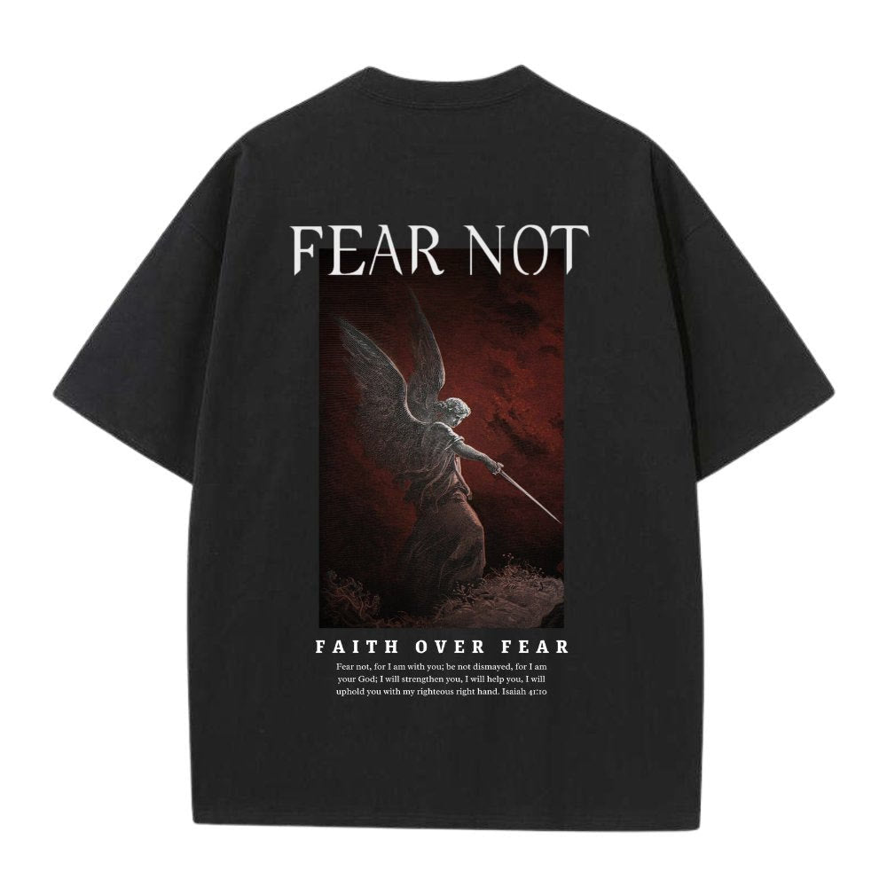 Christianartworkshop "FEAR NOT" Short Sleeve T-shirt - image 2