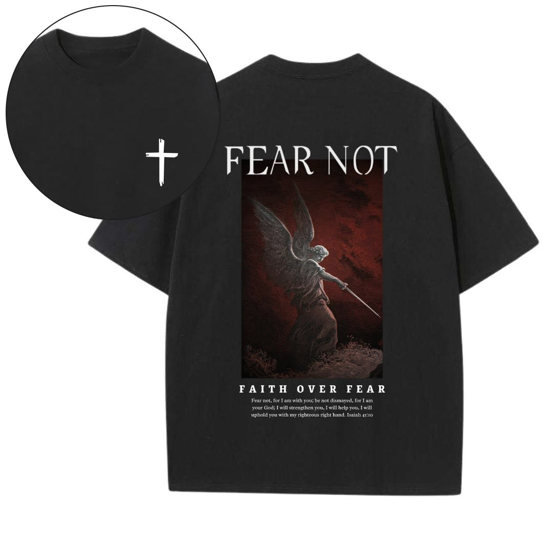 Christianartworkshop "FEAR NOT" Short Sleeve T-shirt - 2XL - image 1